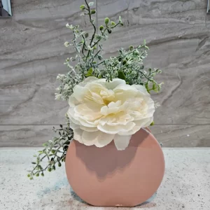 Pink Vase Centerpeice